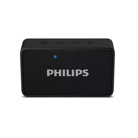 Parlante Portátil Philips BT60BK Bluetooth con Micrófono