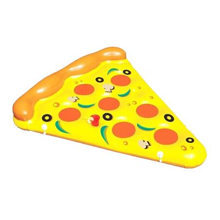 Colchoneta Inflable Pizza Gigante Descansar